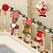 2024 New Year Xmas Big Stockings Set Decorations Christmas 3D Plush Big Sock Christmas Tree Pendant Decorating Supplies