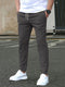 Casual Slim Fit Leather Pants