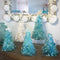 DIY Christmas Decoration Blue Christmas Tree Glass Creative Unique Decoration