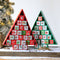 Christmas decoration wooden calendar