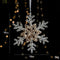 Christmas Decorations Sequins Acrylic Transparent Pendant