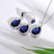 Zircon Water Drops Jewelry Set