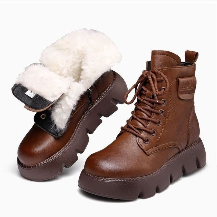 Winter Fur Snow Boots