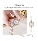 Luxury Pearls Strap Watch