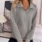 Loose Pullover Long Sleeve Casual Sweatshirt