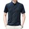 Lapel Ice Silk Polo Shirt