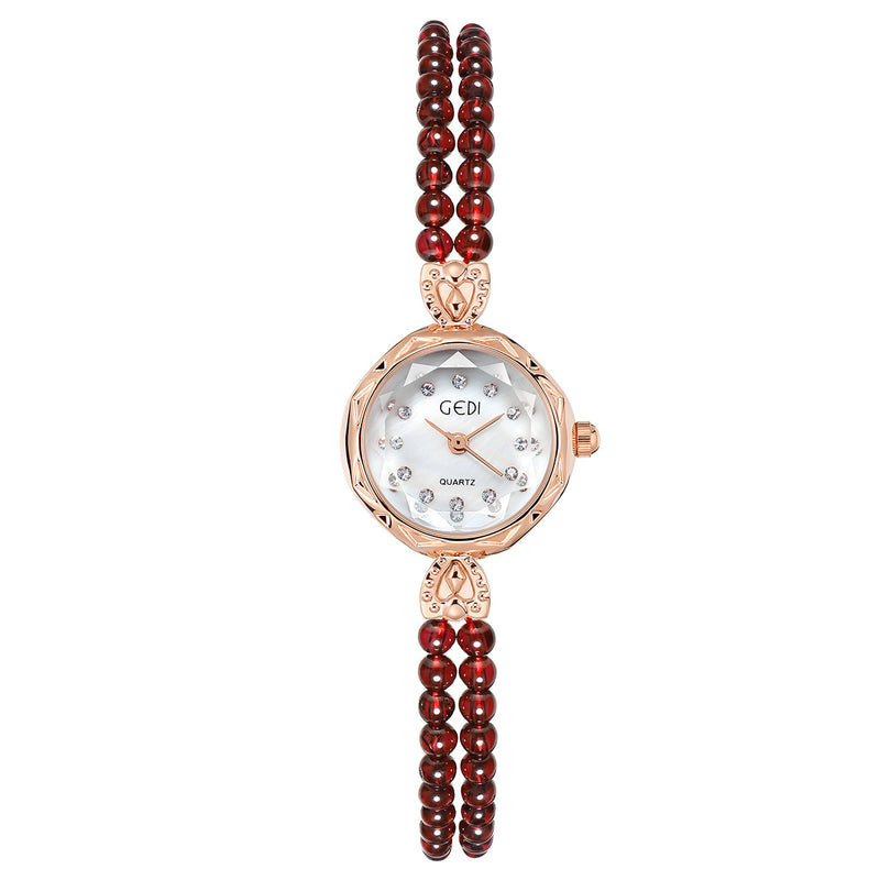 Luxury Pearls Strap Watch