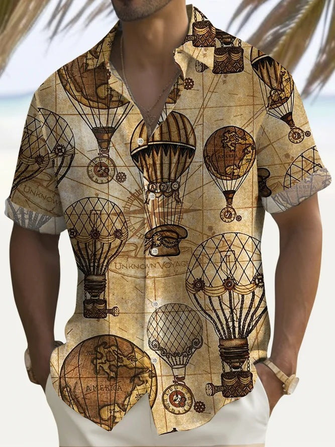 Printed Short-sleeved Shirt