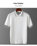 Ice Silk Short Sleeve Polo Shirt