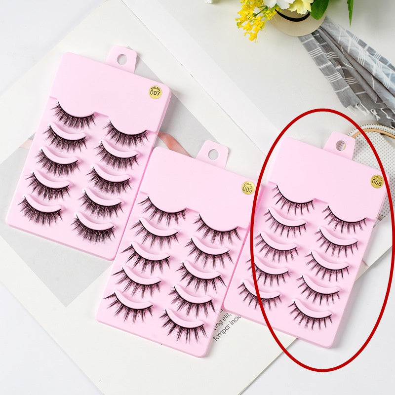 5 Pairs Manga Lashes