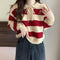 Autumn New Fashion Striped Top