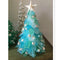 DIY Christmas Decoration Blue Christmas Tree Glass Creative Unique Decoration