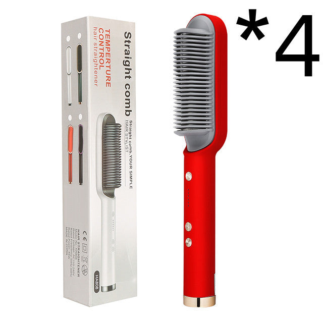 2 In 1 Hair Straightener Hot Comb