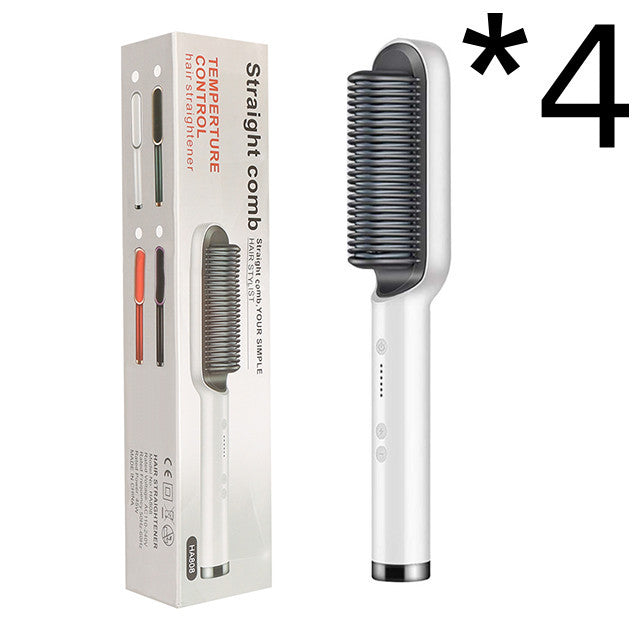 2 In 1 Hair Straightener Hot Comb