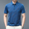 Lapel Ice Silk Polo Shirt