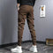 Slim Fit Elastic Casual Denim Pants