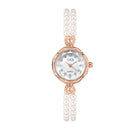 Luxury Pearls Strap Watch