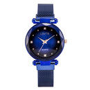 Starry Quartz Lazy Magnet Strap Watch