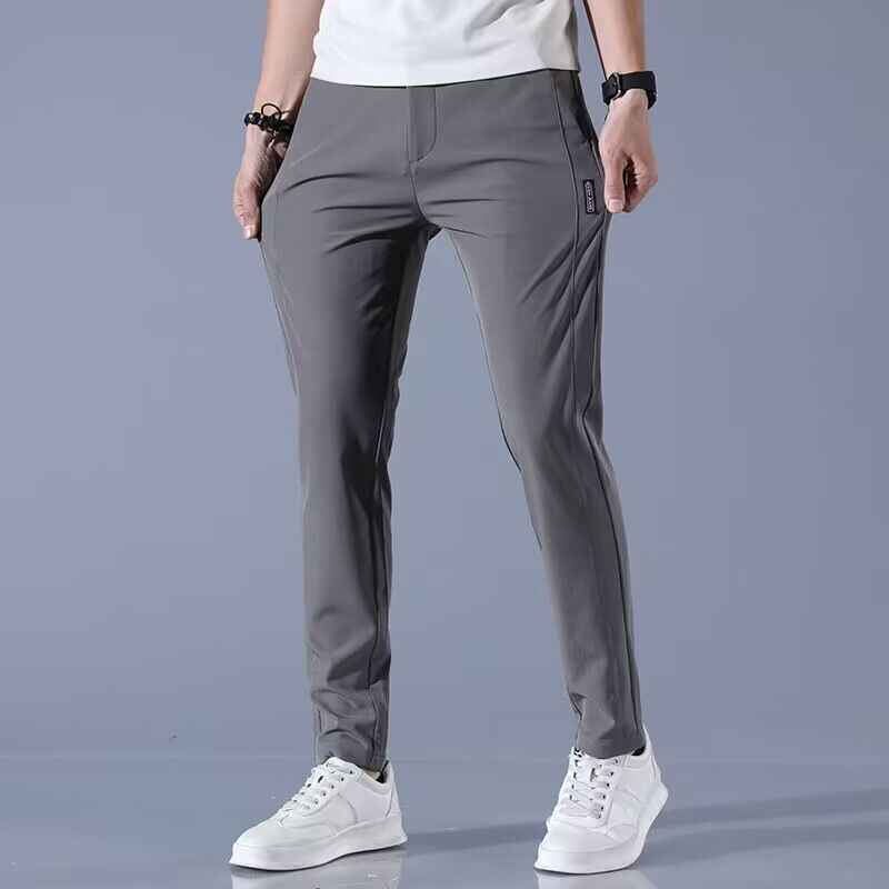 Sports Loose Straight Stretch Trousers