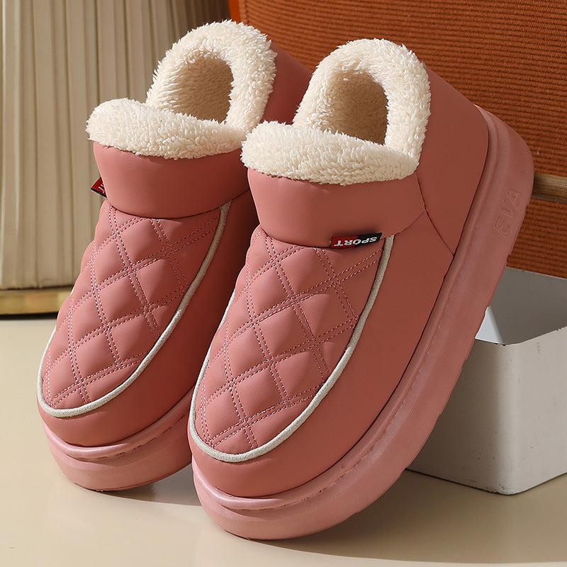 Thick-bottom Waterproof Home Slippers