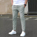 Casual Slim Fit Leather Pants