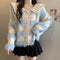 Winter Sweater Coat For Women Mink Fur