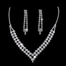 Rhinestone Zircon Jewelry Set