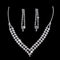 Rhinestone Zircon Jewelry Set