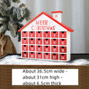 Christmas decoration wooden calendar