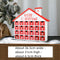 Christmas decoration wooden calendar