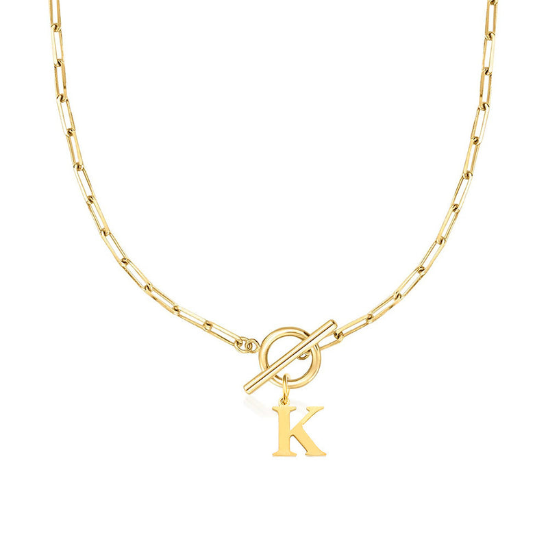 26 Letters Pendant Necklace For Women