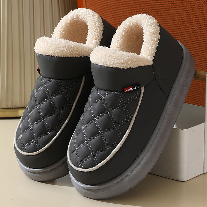 Thick-bottom Waterproof Home Slippers