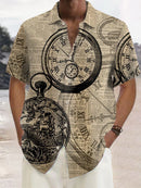 Printed Short-sleeved Shirt