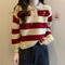 Autumn New Fashion Striped Top