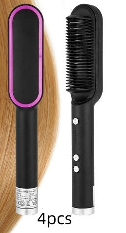 2 In 1 Hair Straightener Hot Comb