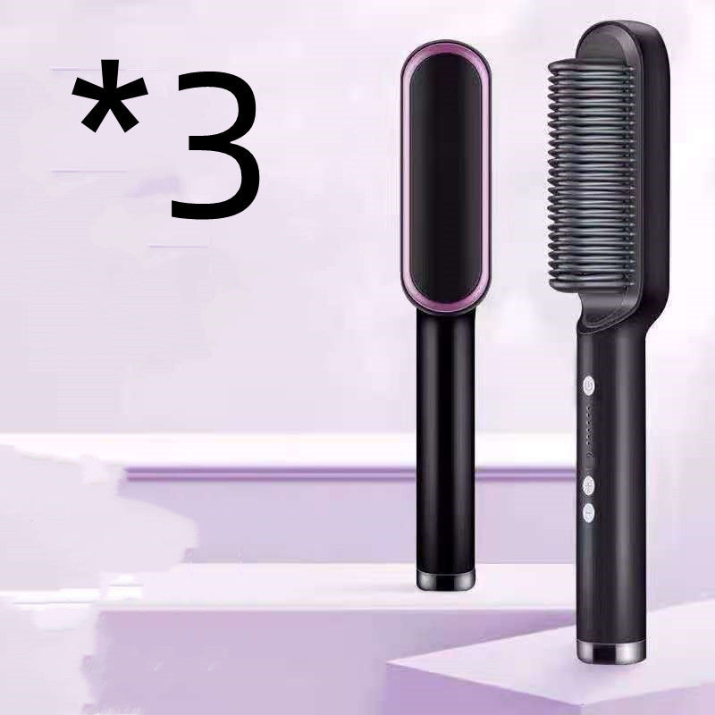 2 In 1 Hair Straightener Hot Comb