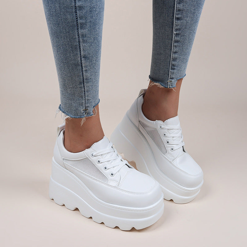 Lace-up Thick Bottom Shoes