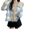 Winter Sweater Coat For Women Mink Fur