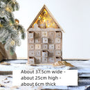 Christmas decoration wooden calendar