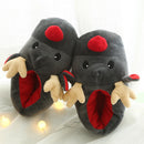 Christmas Shoes Cute Elk Home Slippers