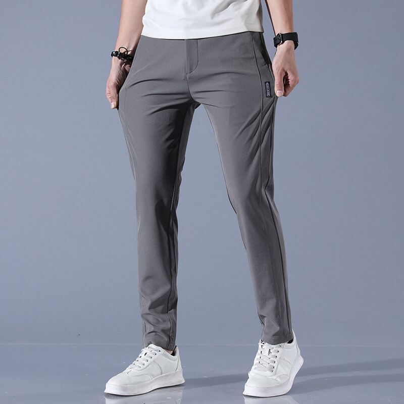 Sports Loose Straight Stretch Trousers