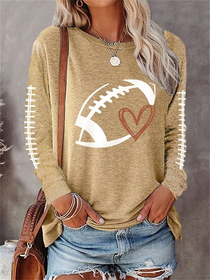 Round Neck Long Sleeve Plus Size Hoodie