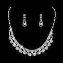 Rhinestone Zircon Jewelry Set