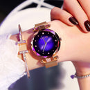 Starry Quartz Lazy Magnet Strap Watch