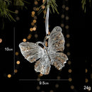 Christmas Decorations Sequins Acrylic Transparent Pendant