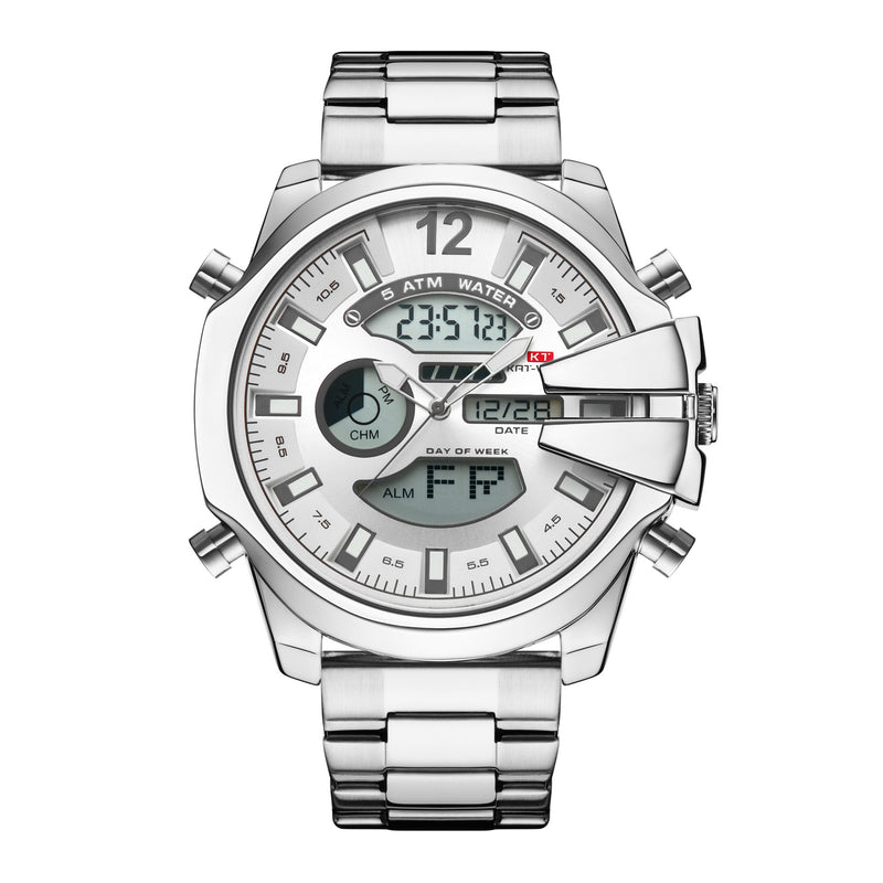 Men's Double Display Watch