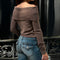 Solid Color Slim Fit Sweater